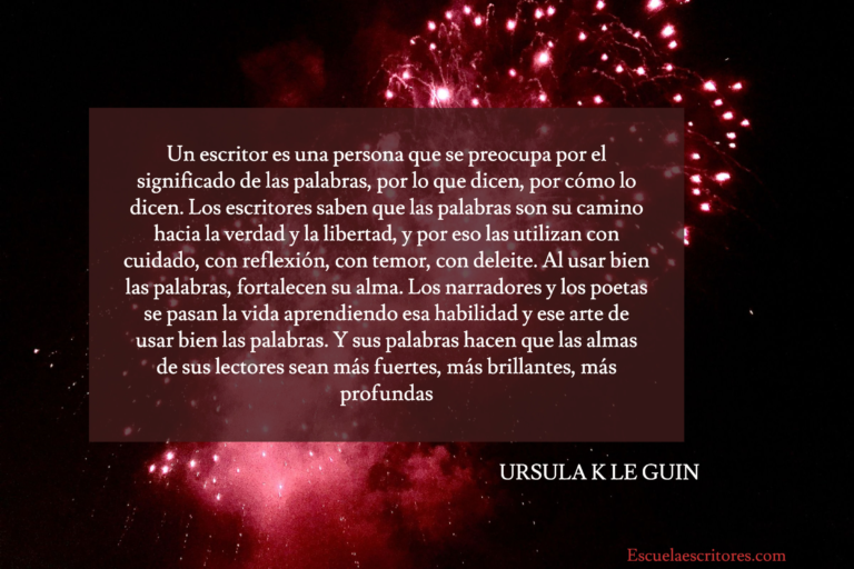 La preocupación por las palabras según Ursula K Leguin